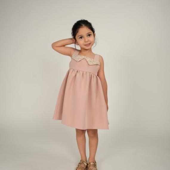 Pink Flowers Dress